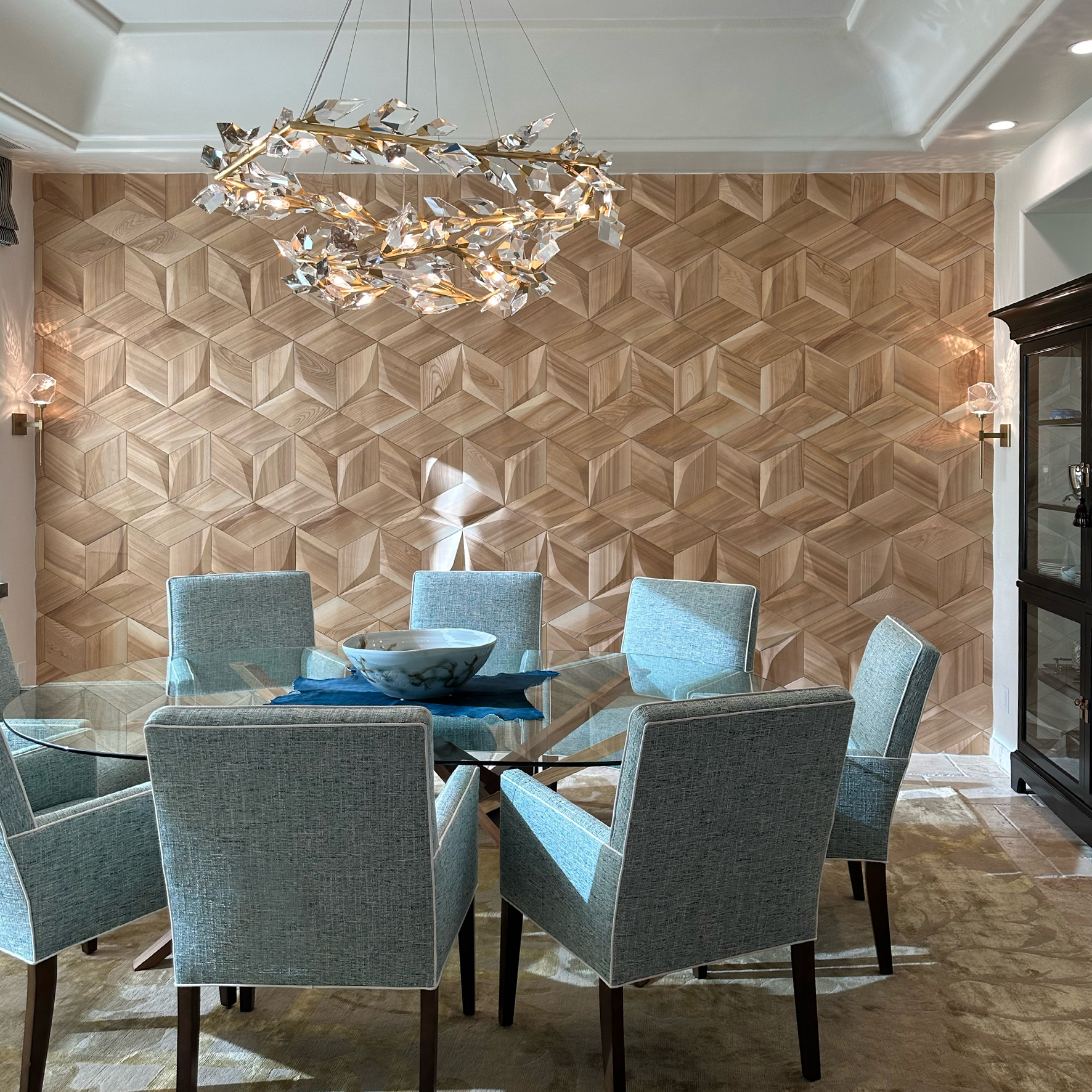 Bespoke Residential project with dynamic surfaces