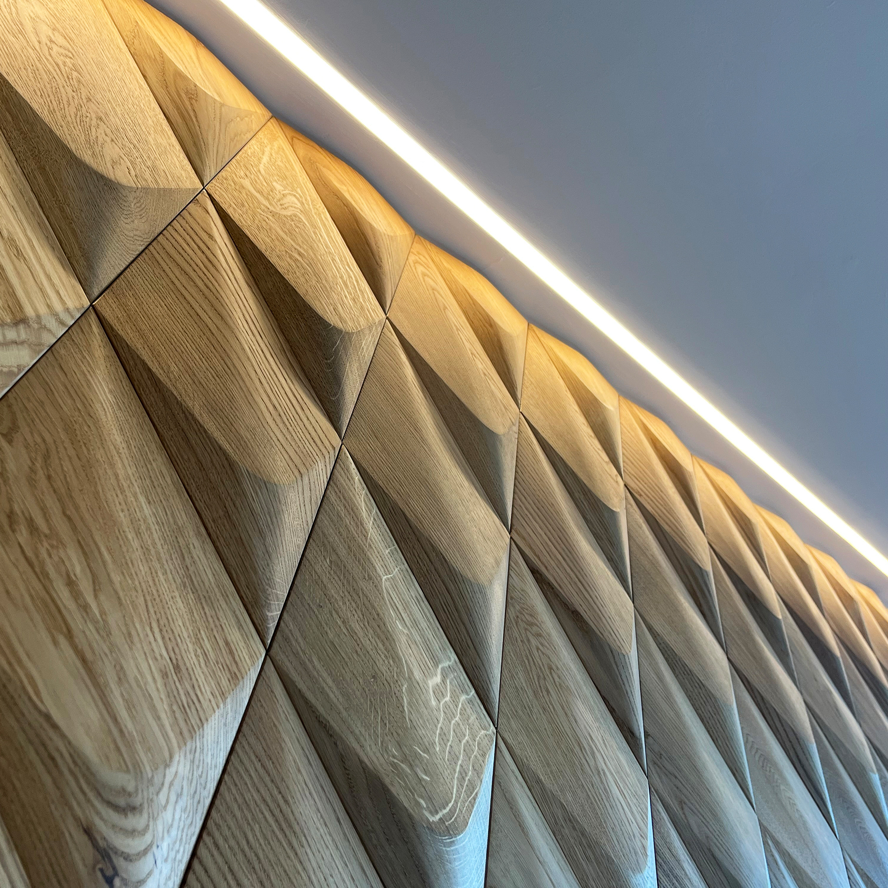 Bespoke Residential project with dynamic surfaces