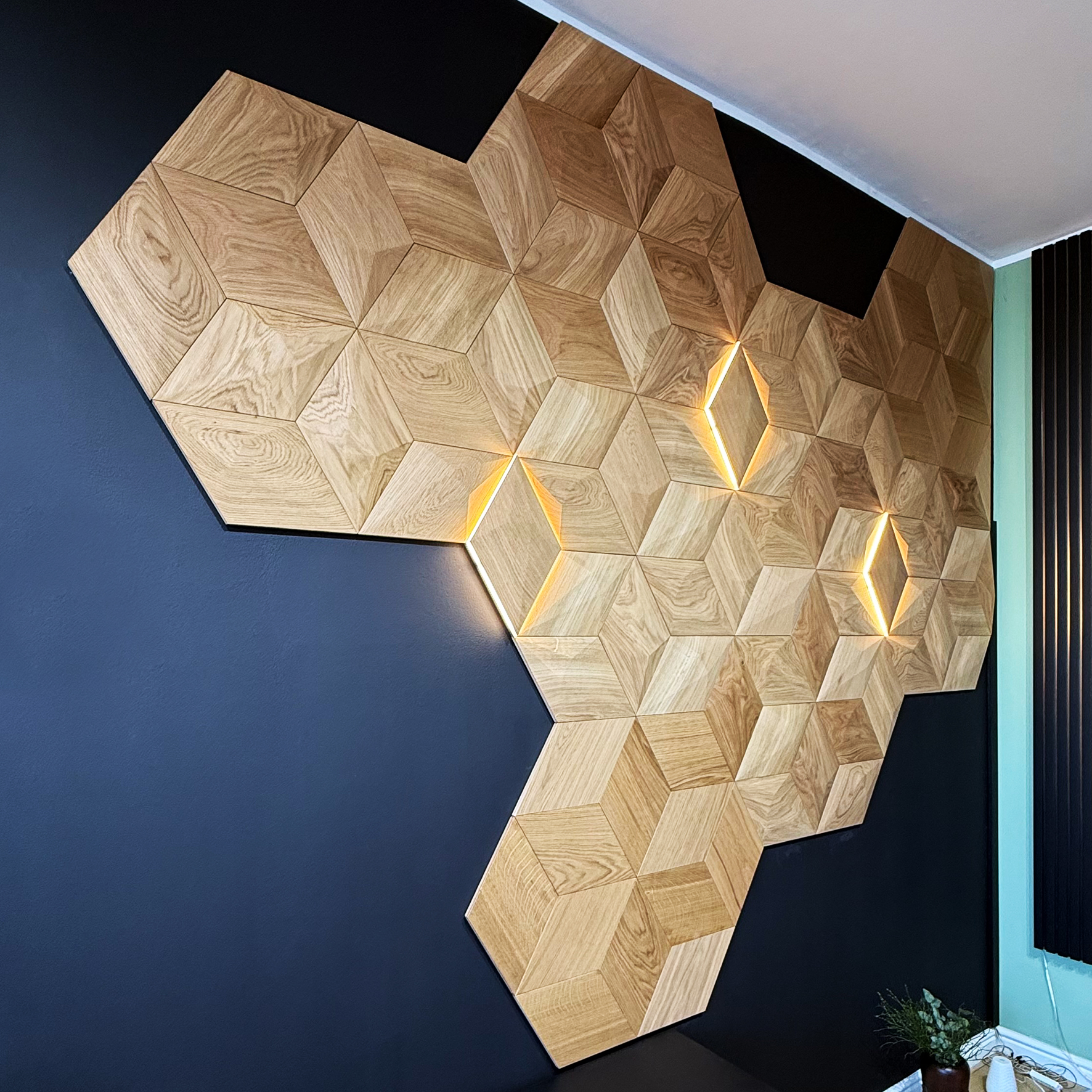 Bespoke Residential project with dynamic surfaces