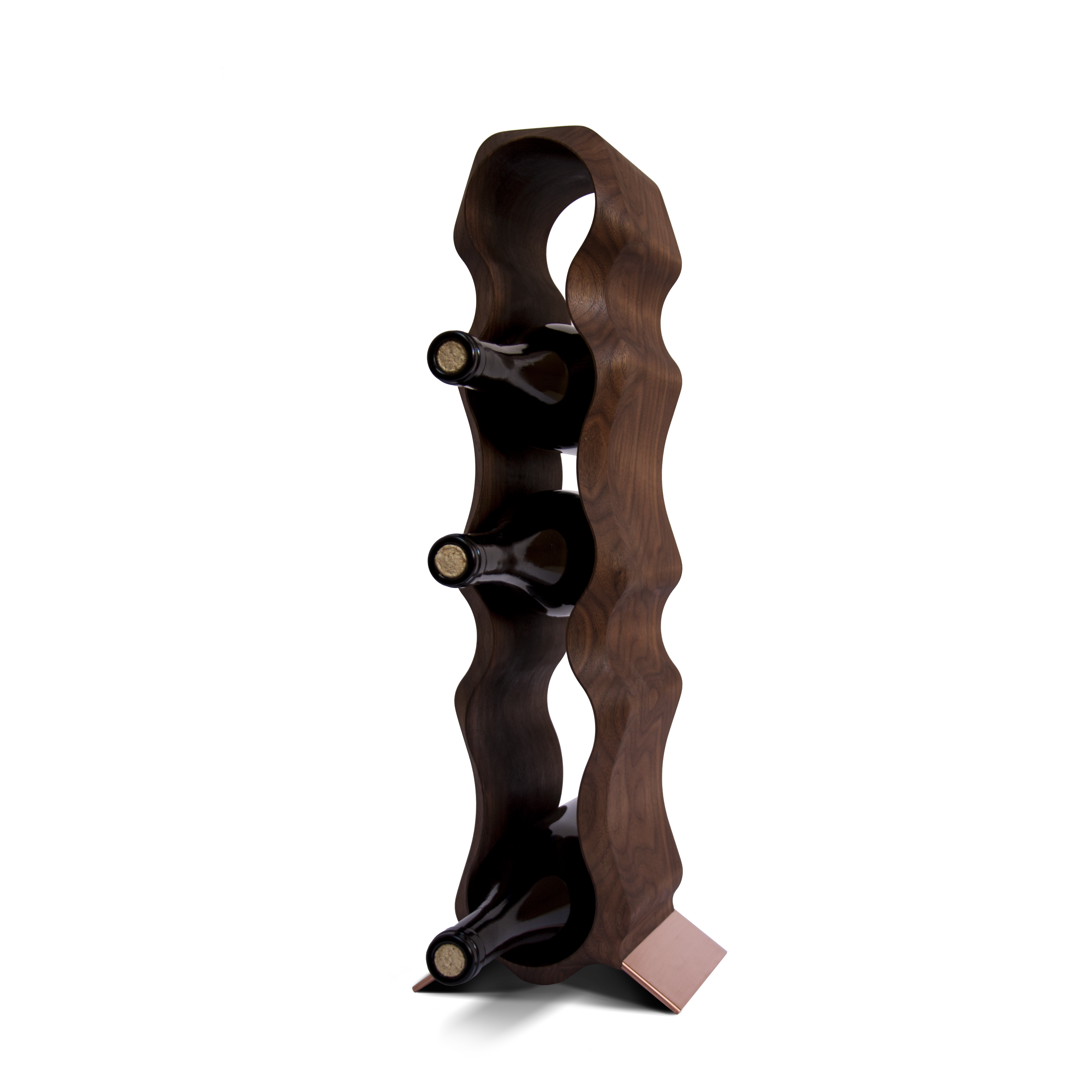 Trunk: Sculptural Solid Wood Wine Rack by OWN Studio Cinematic Fine Art Showcase